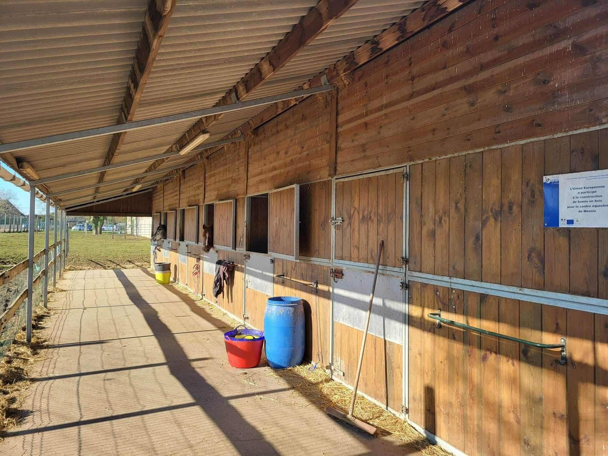 les boxes propriétaires en bois