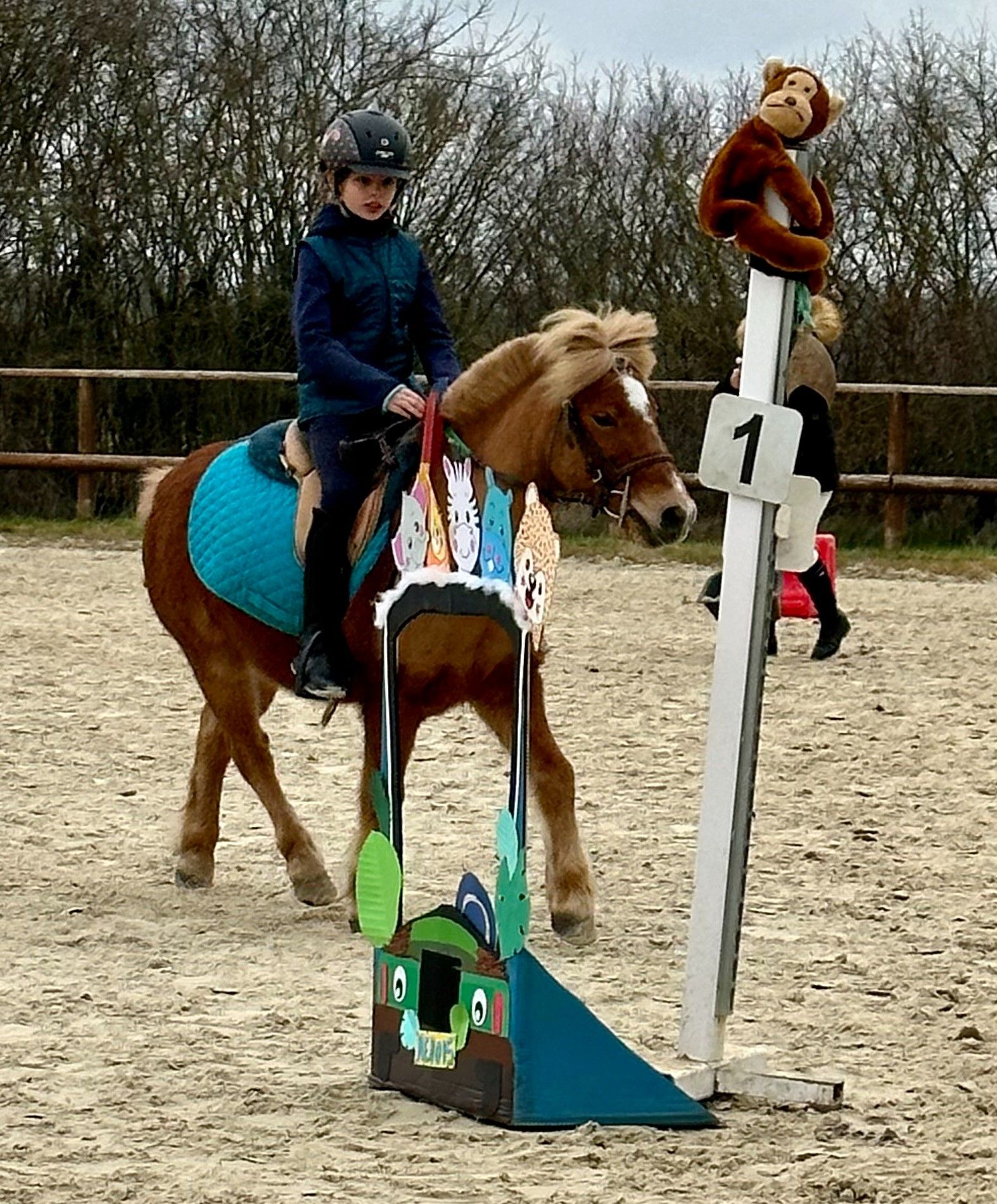 baby poney avec Yaël